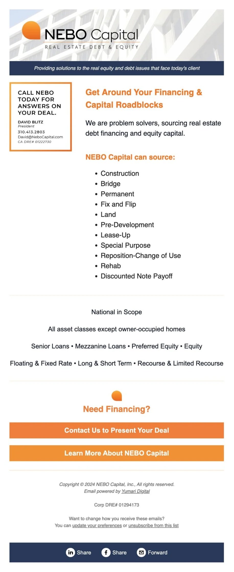 Automated Welcome Email