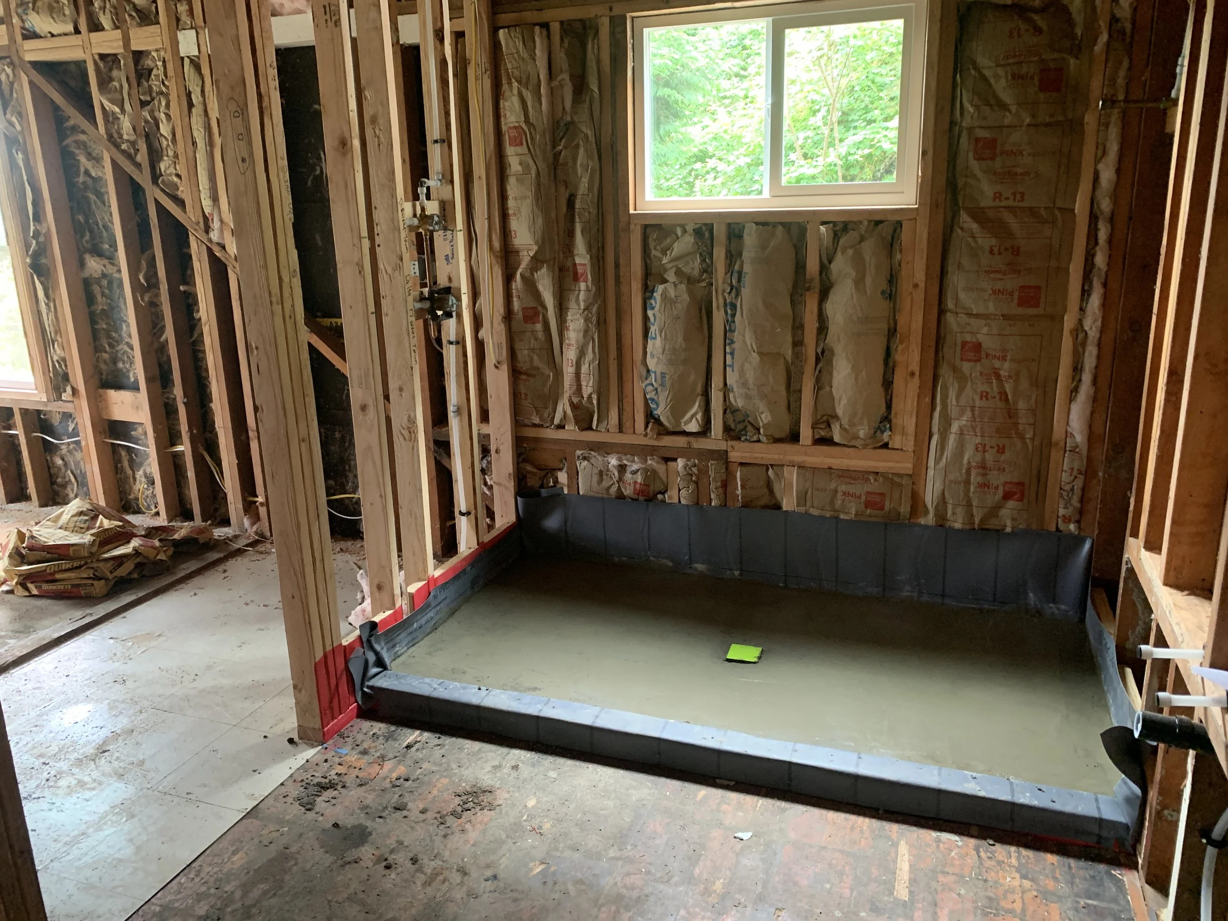 8/12/22 - Custom Shower Pan