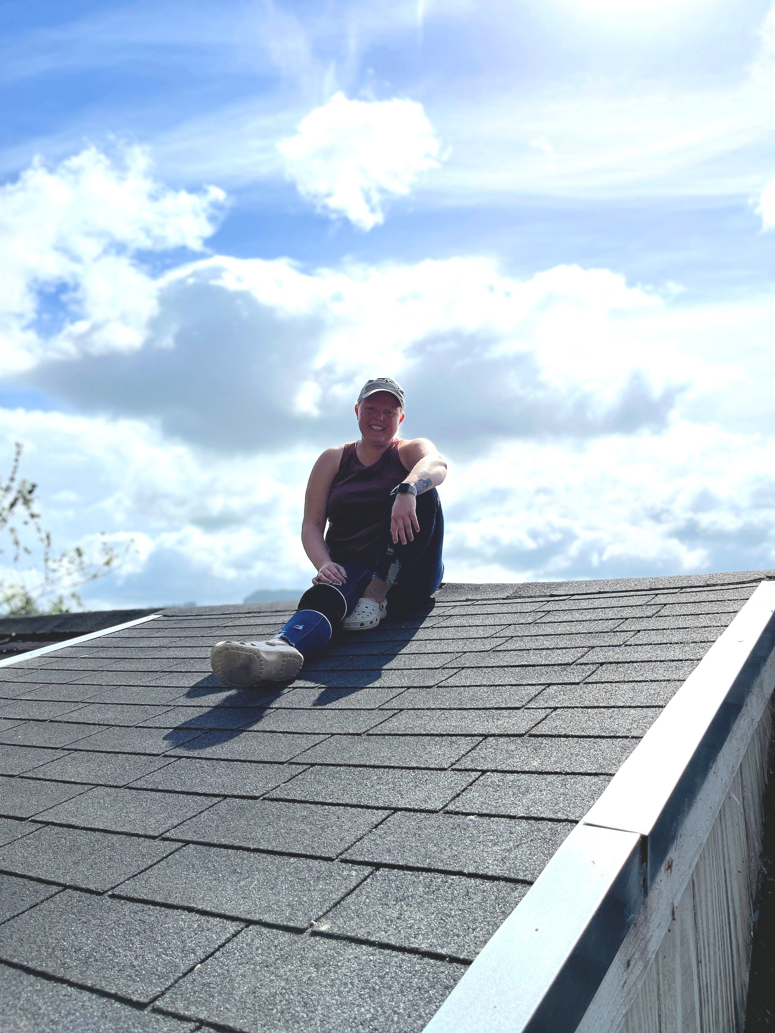 8/25/22 - Roof Work Begins