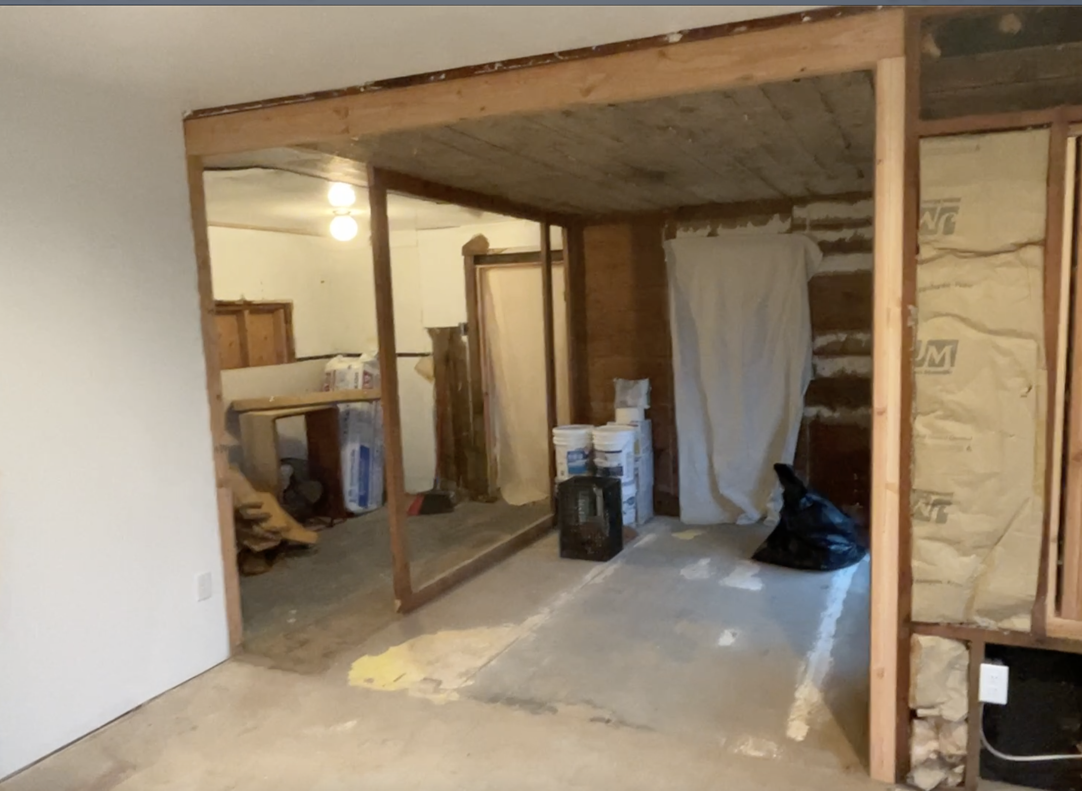 12/1/22 - Dining Room Arch