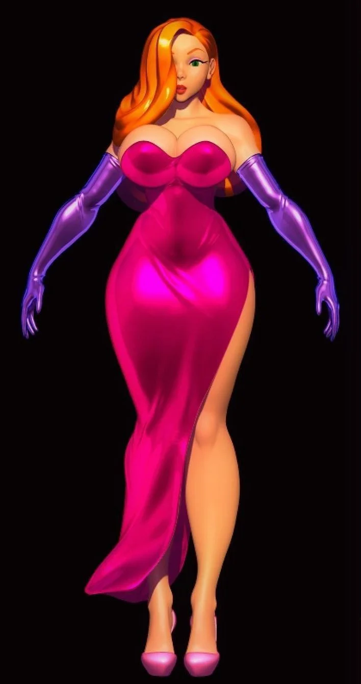Jessica Rabbit Sculpt Practice