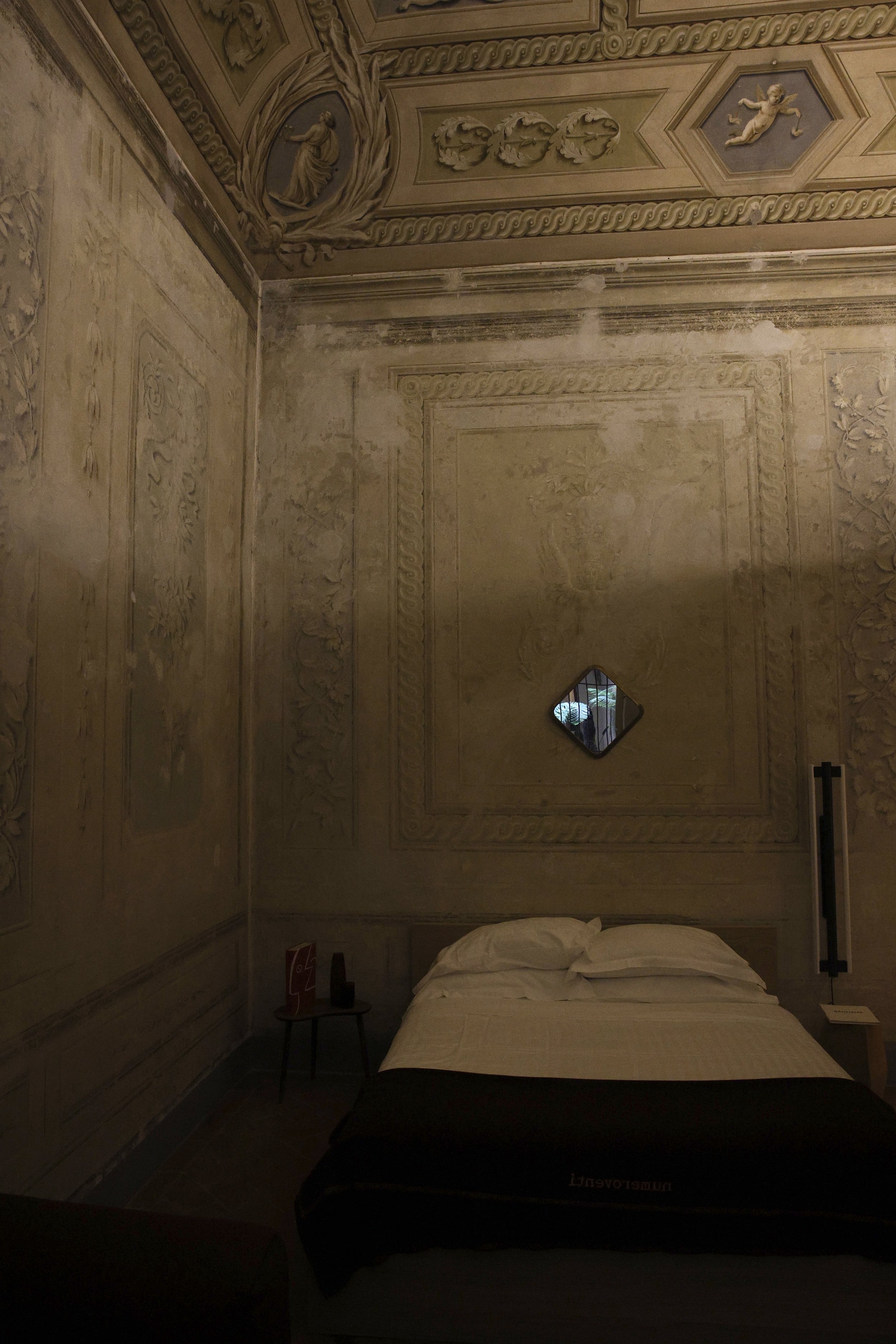Italian renaissance artist's loft with mysterious tones.jpg
