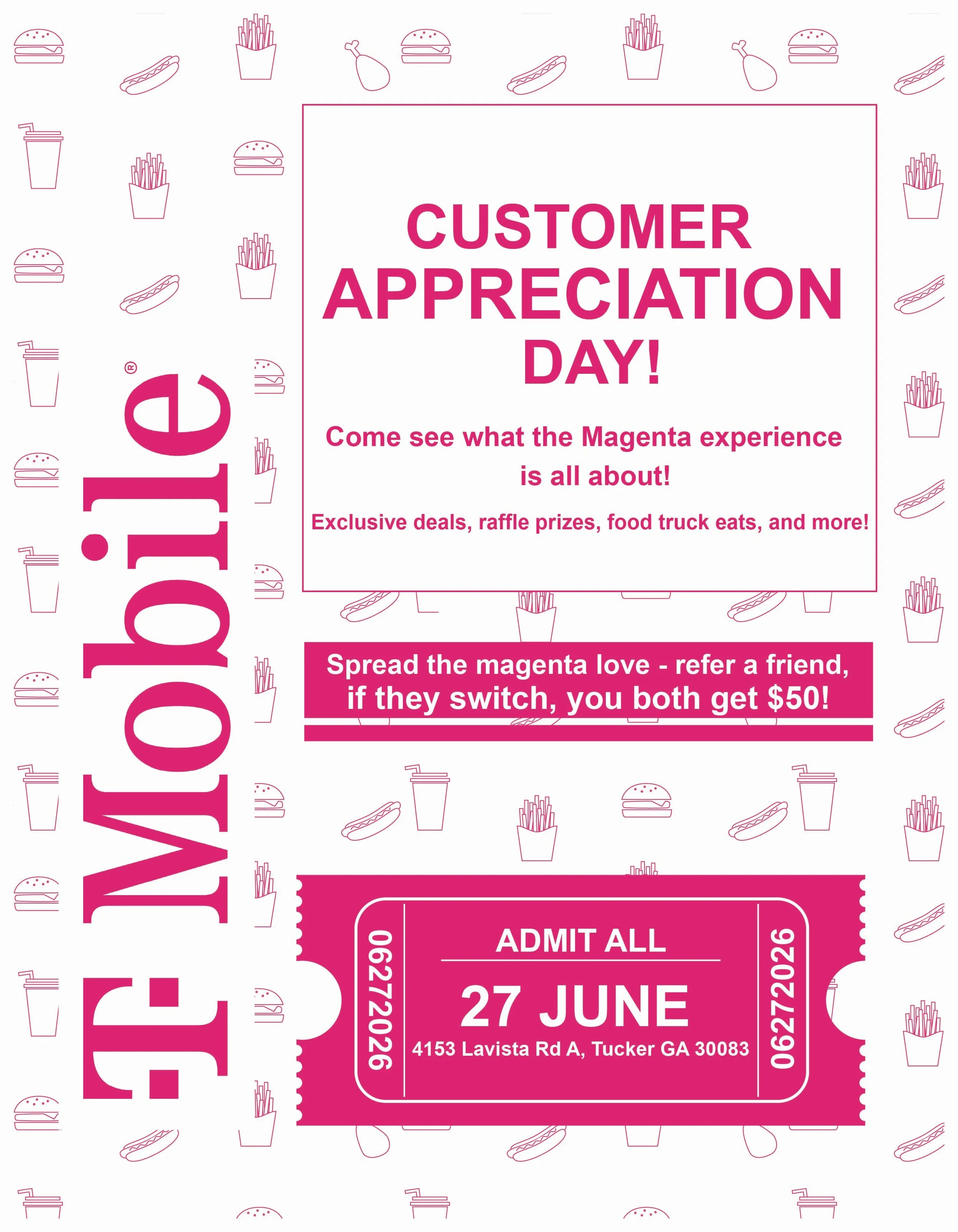 customer appreciation day