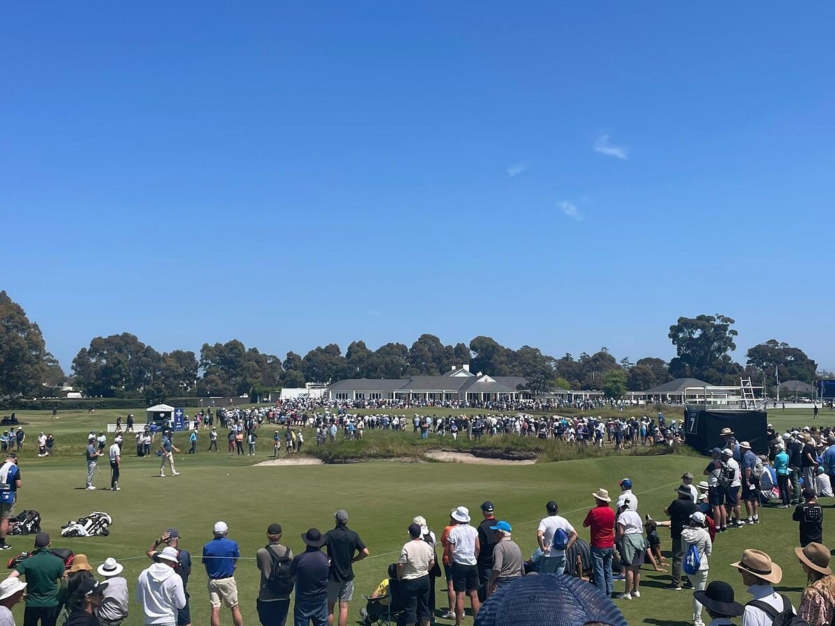 Round 2 of the Australian Open and what a day it was! Fantastic weather, great golf &amp; bumper crowds.

Thank you to everyone involved for a fantastic week. Our Members, our volunteers, our staff, who all welcomed our players and spectators so well