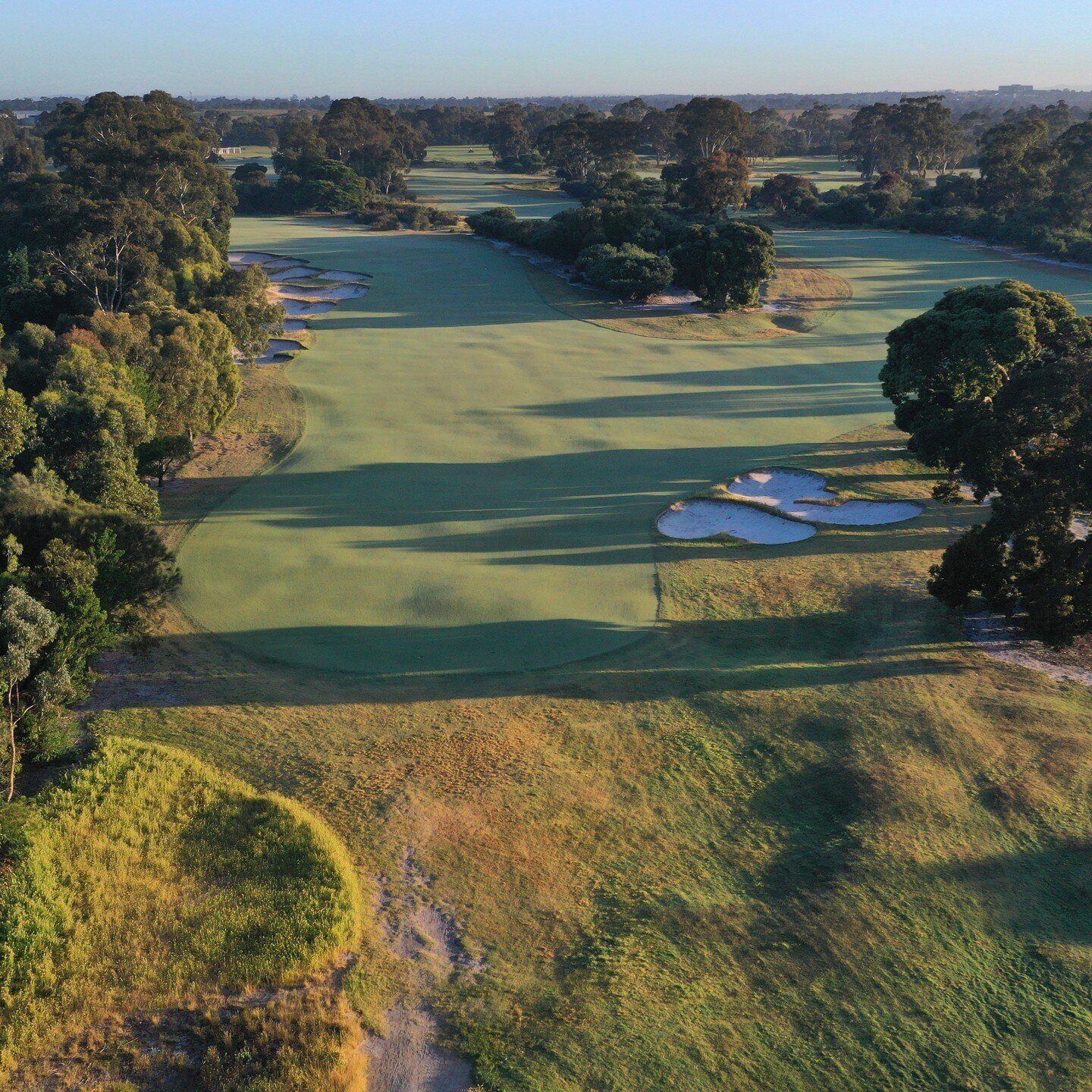 The position off the tee is important @kingston_heath 

@visitmelbourne 
@melbournesandbelt 
@garylisbongolf