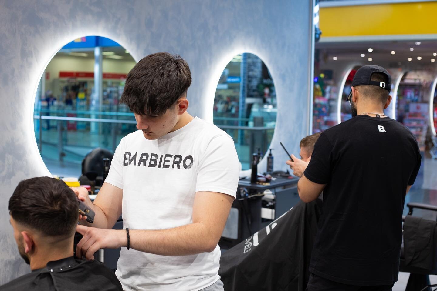 The BARBIERO Vision. 

The idea behind BARBIERO is what a modern-day barbershop should operate and look like through providing professional customer service, a family friendly environment, and most all, a great haircut. 

We can tell you all about it