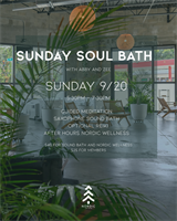 Sunday Soul Bath