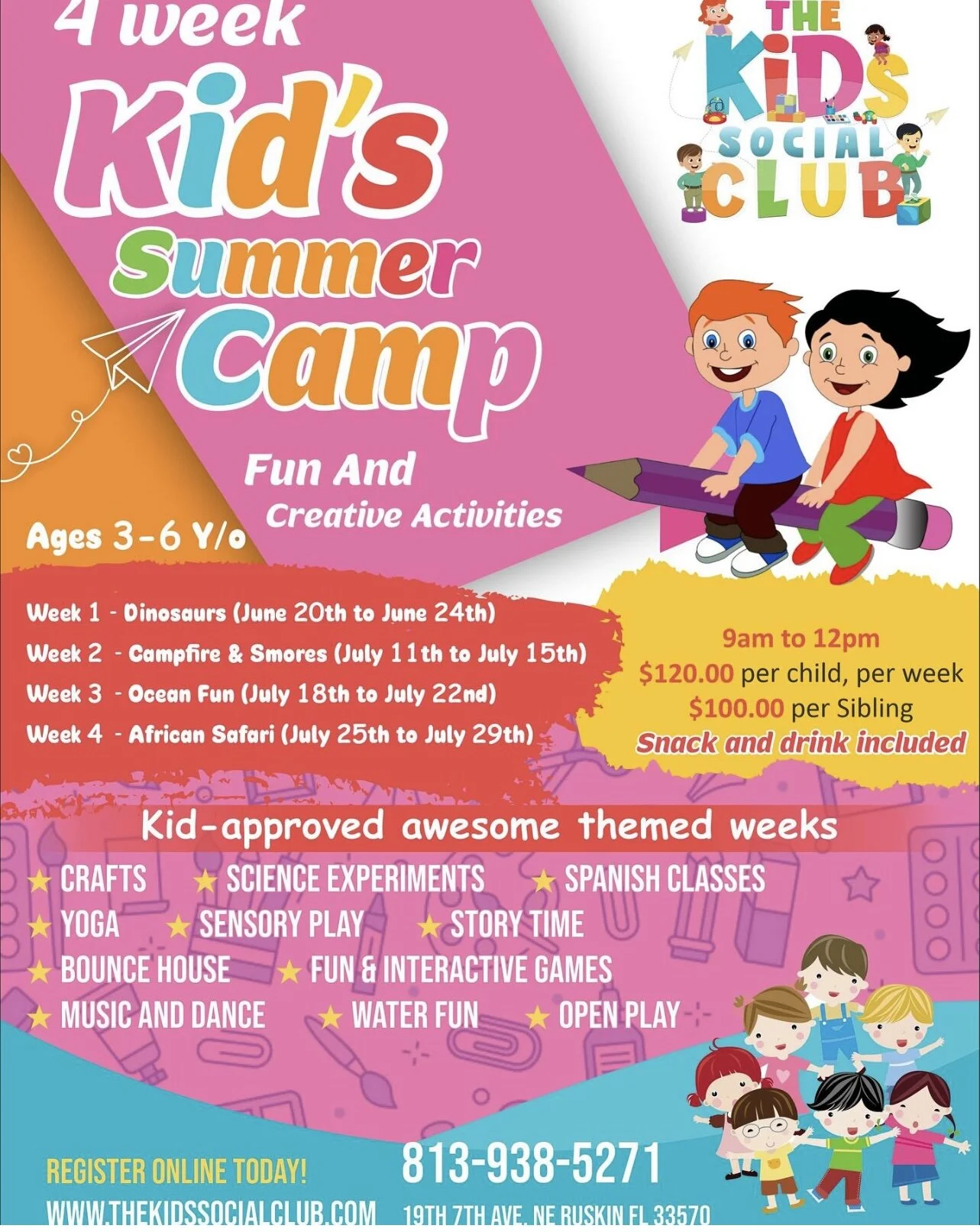 Kid&rsquo;s Summer Camp — The kids social club