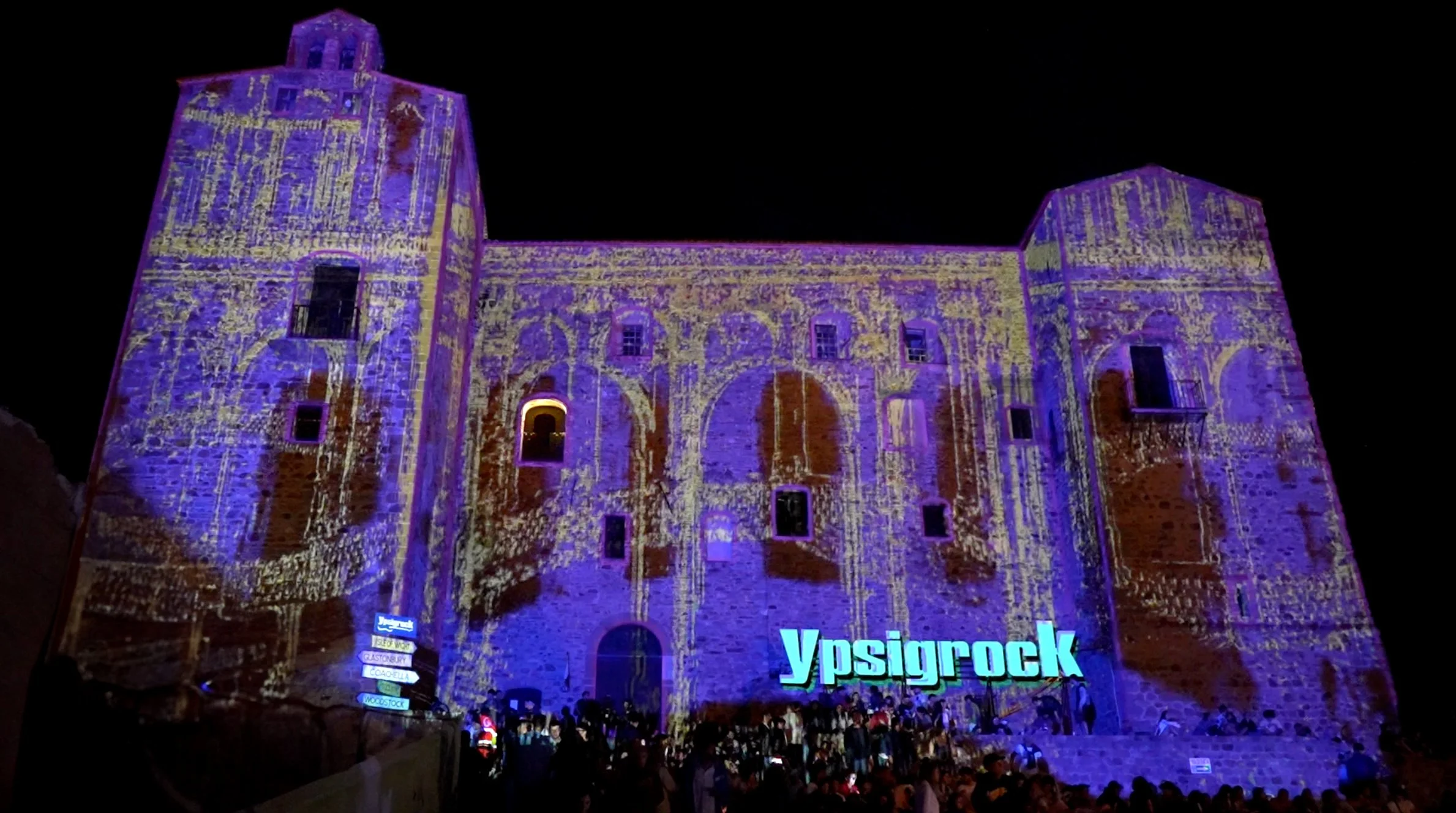 Ypsigrock 2023 - Video Mapping
