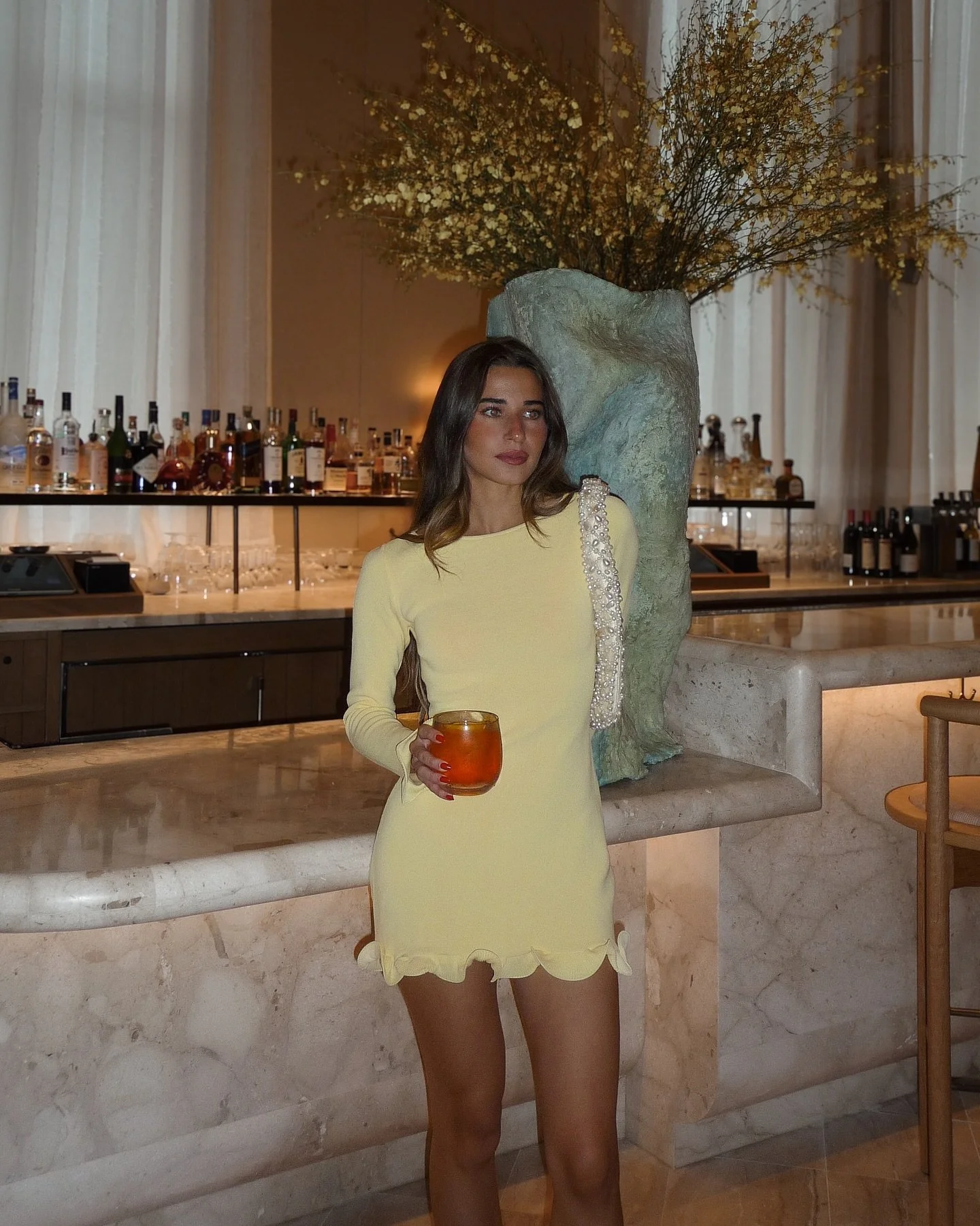 loves a mini dress