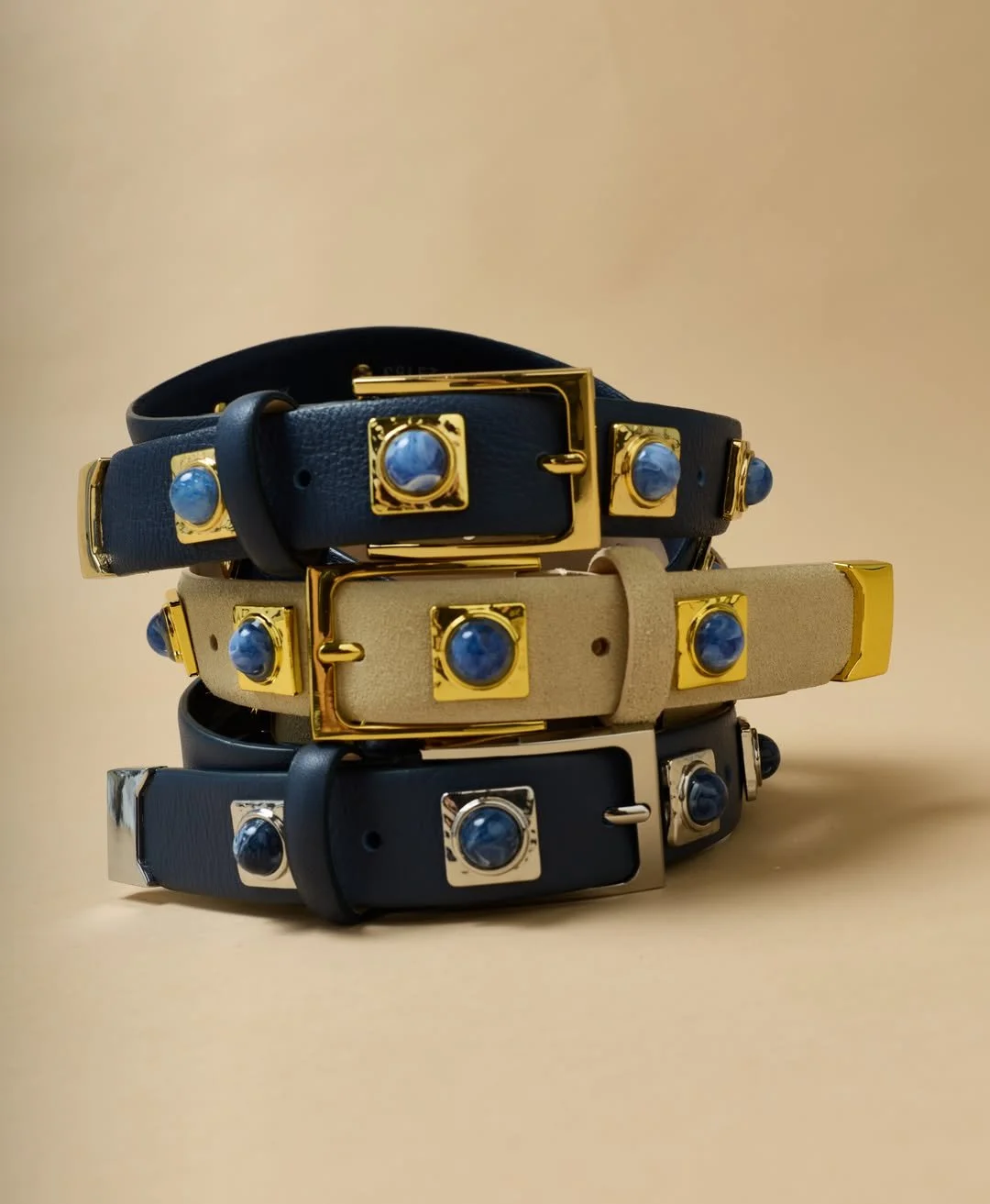 The belt that needs no introduction.  Available in 3 distinct blue color ways.  Handcrafted in I.jpg