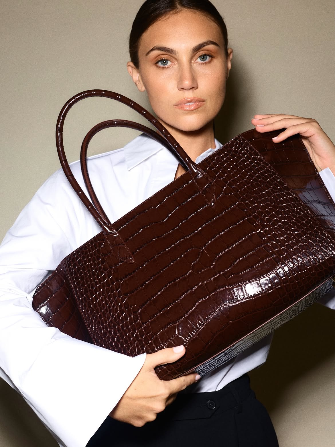 Our most loved style in Espresso Croc.  Limited units left..jpg