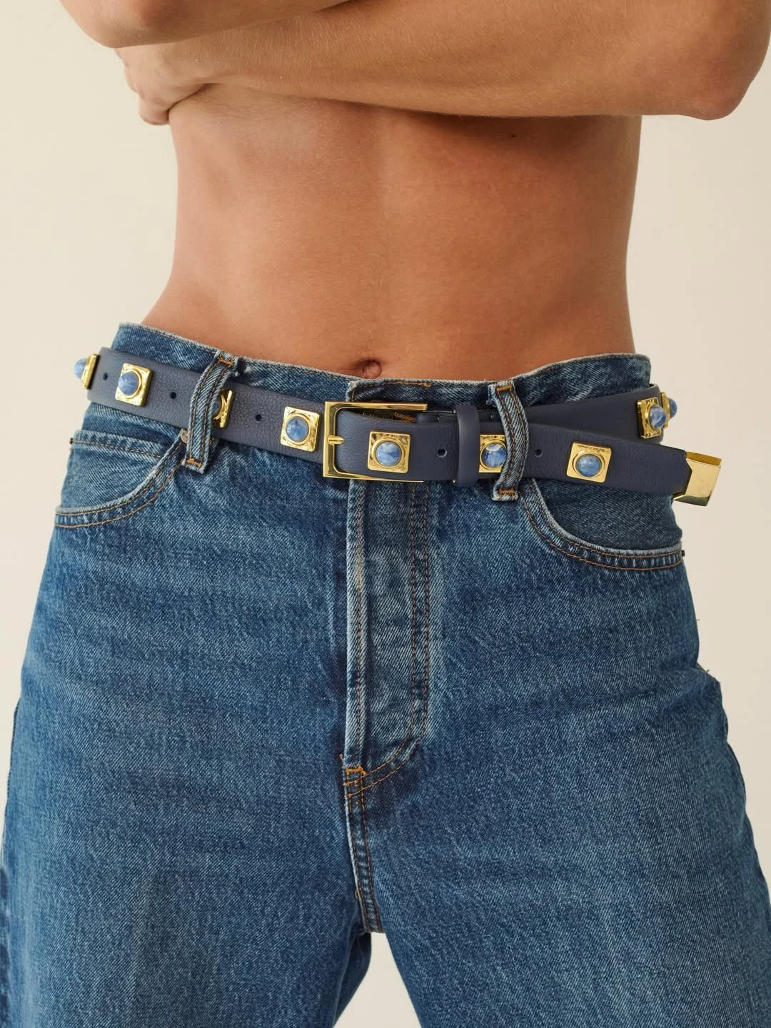 The belt of the Spring.  Our No. 2 limited edition Navy & Gold is already low stock.  Discover e-2.jpg