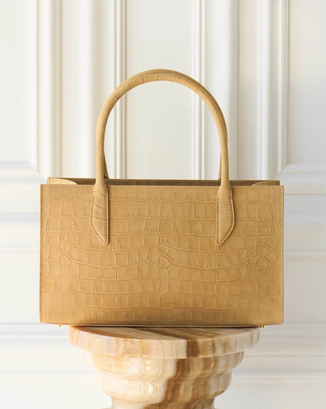 Discover the limited edition Vittoria in Chai Croc.  Handcrafted in Italy..jpg