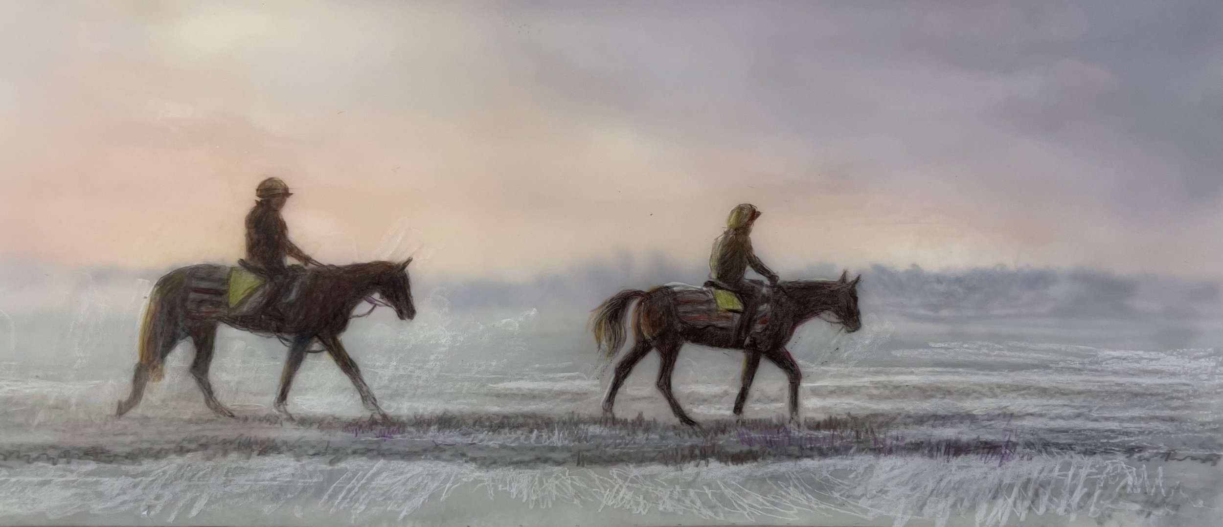 Study for racehorses on Newmarket Heath