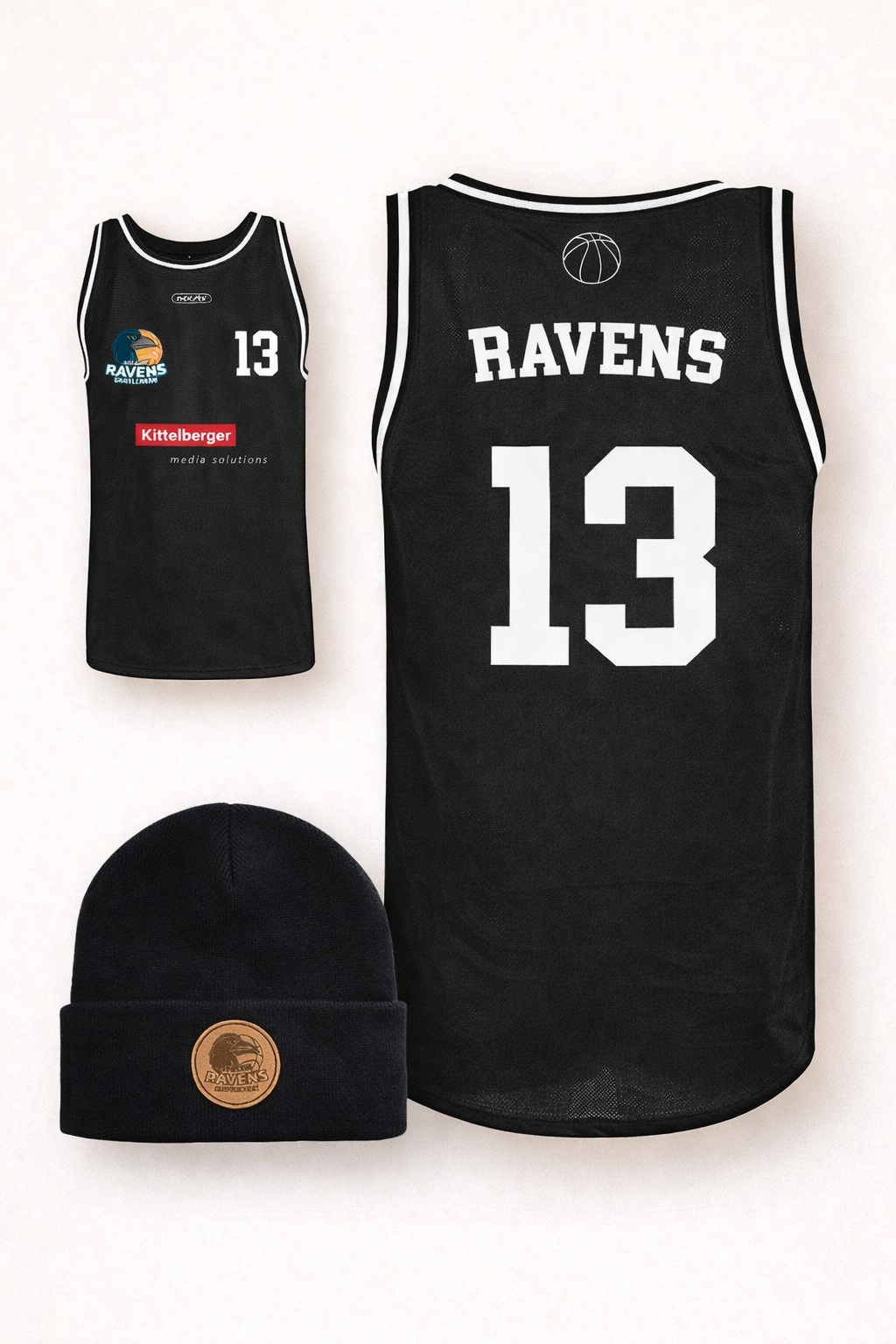 TSG Ravens Fan Jersey + Beanie Bundle