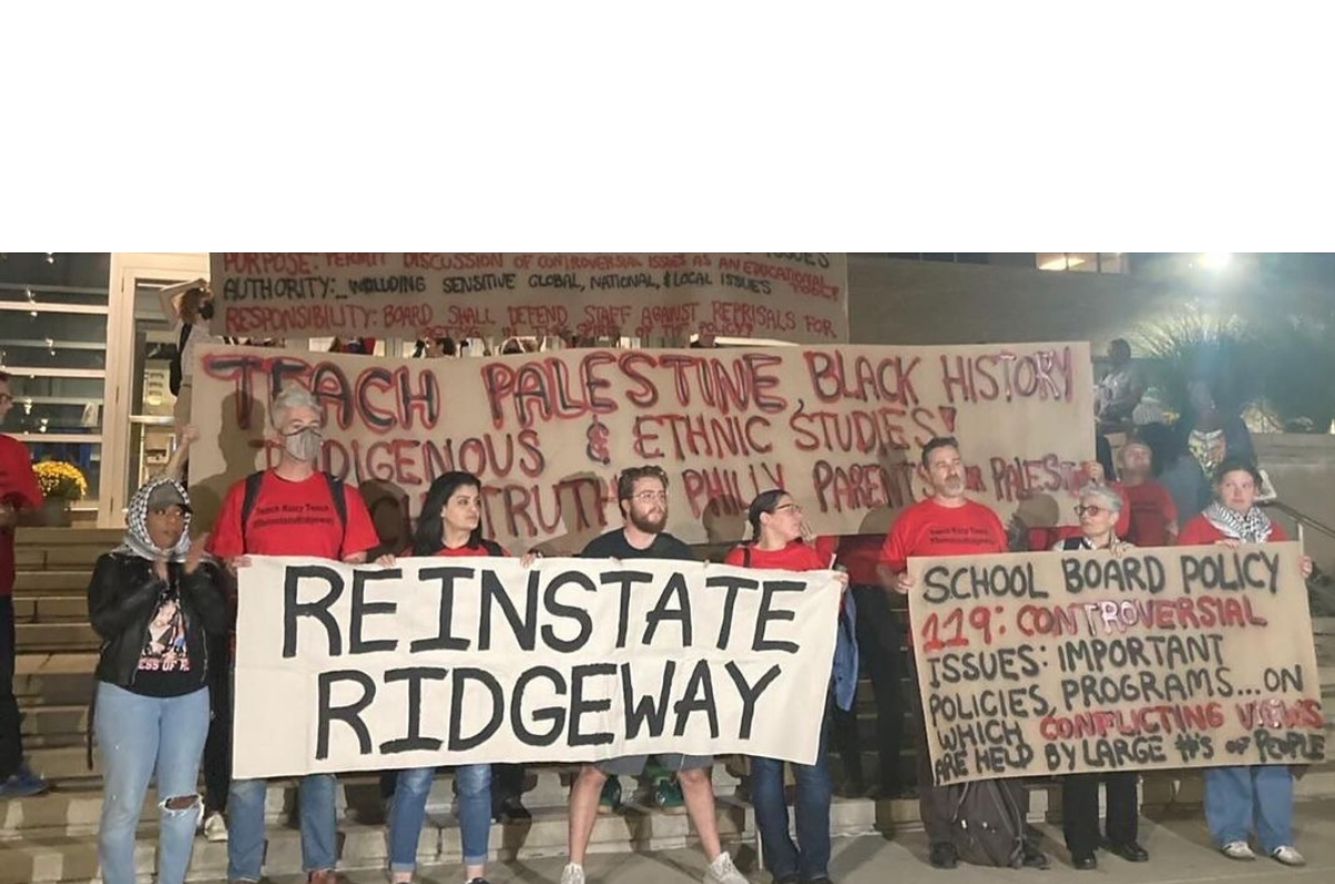 Protesters Call on Philadelphia School District to Reinstate Northeast High School Teacher Keziah Ridgeway, Calling her Suspension Islamophobic