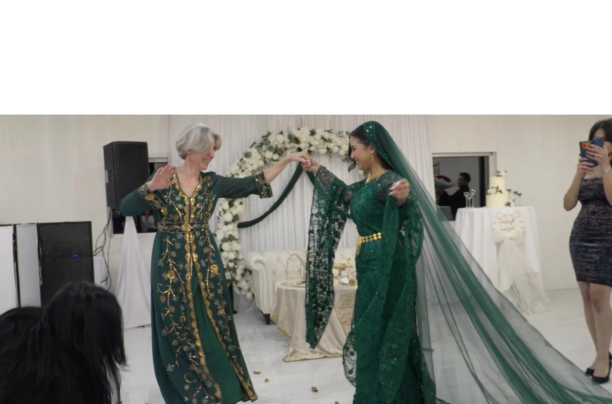 An Area Couple Celebrates their Engagement with Iraqi Traditions — and Some New Ones (Video)