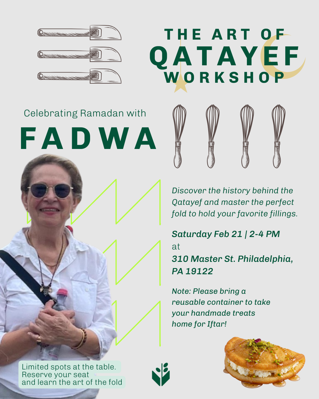 The Art of Qatayef Workshop