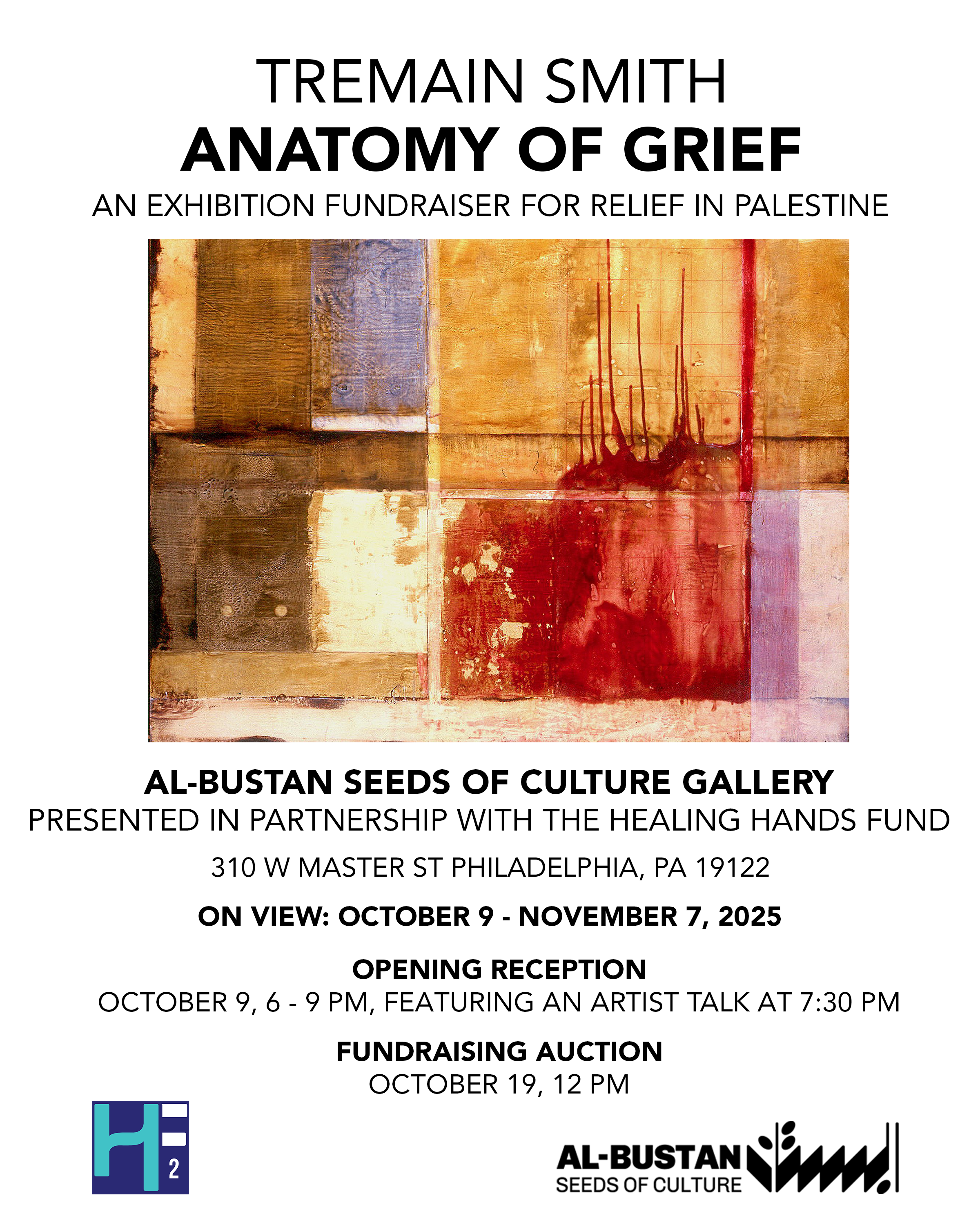 Opening Reception of “Anatomy of Grief” by Tremain Smith