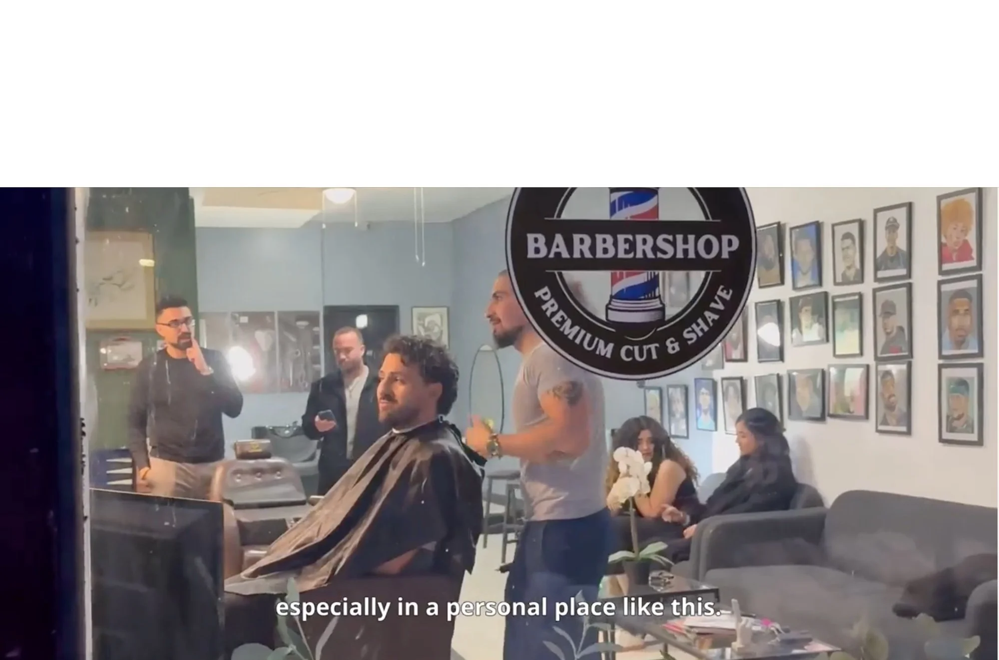 In South Philly, a Barbershop Offers a ‘Third Space’ and a Sympathetic Ear