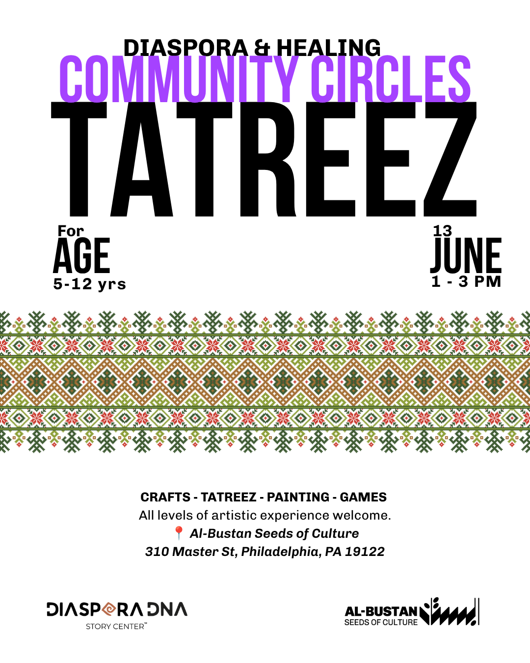 COMMUNITY CIRCLES - Diaspora &amp; Healing