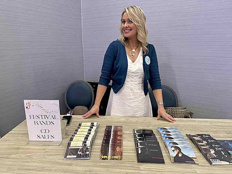 Vendor at the festival