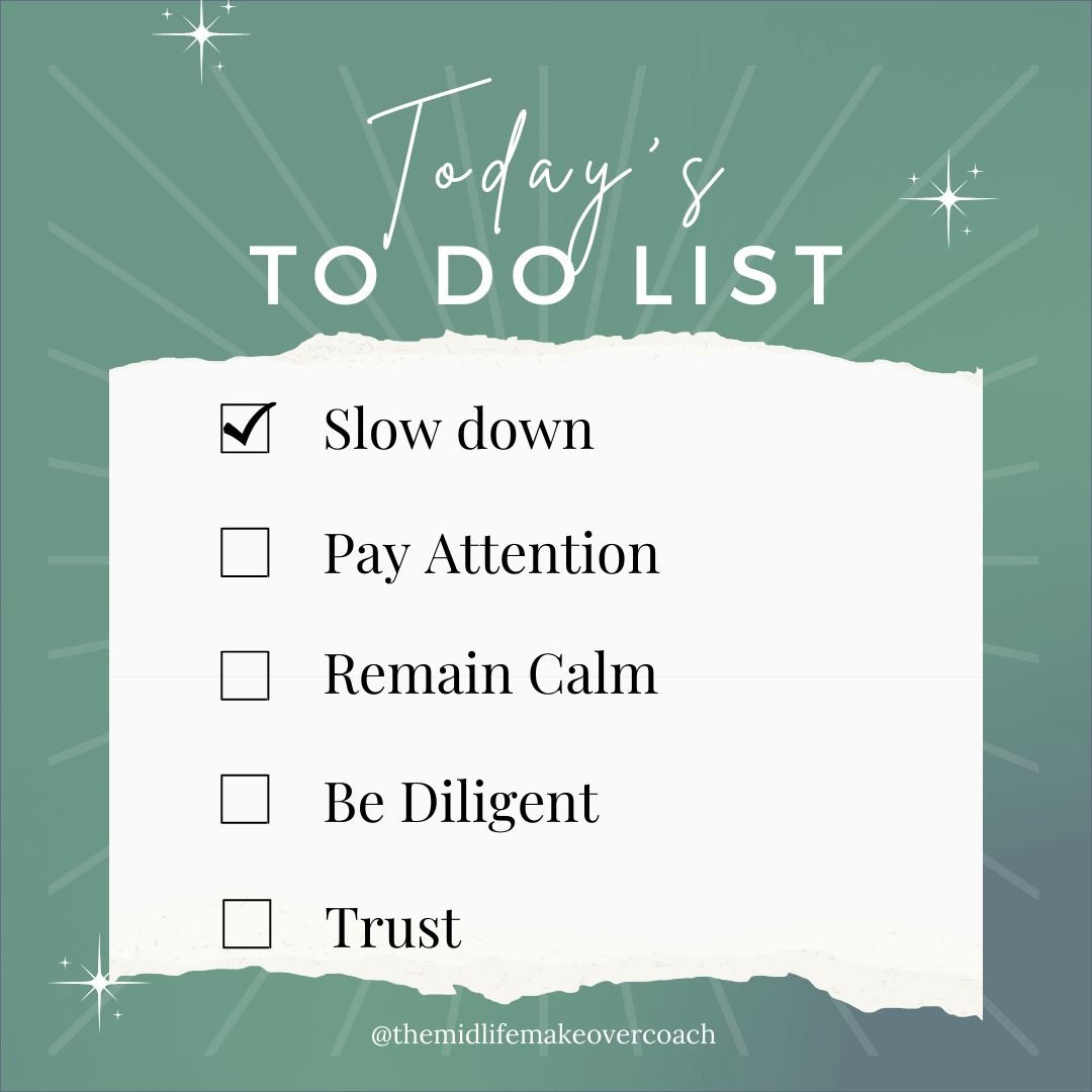 Do you ever find yourself doing too many things and overlook a small, but most important detail? That happened to me recently and I'm taking it as a sign to slow down! I want to share some of the lessons I learned from my oversight in today's newslet