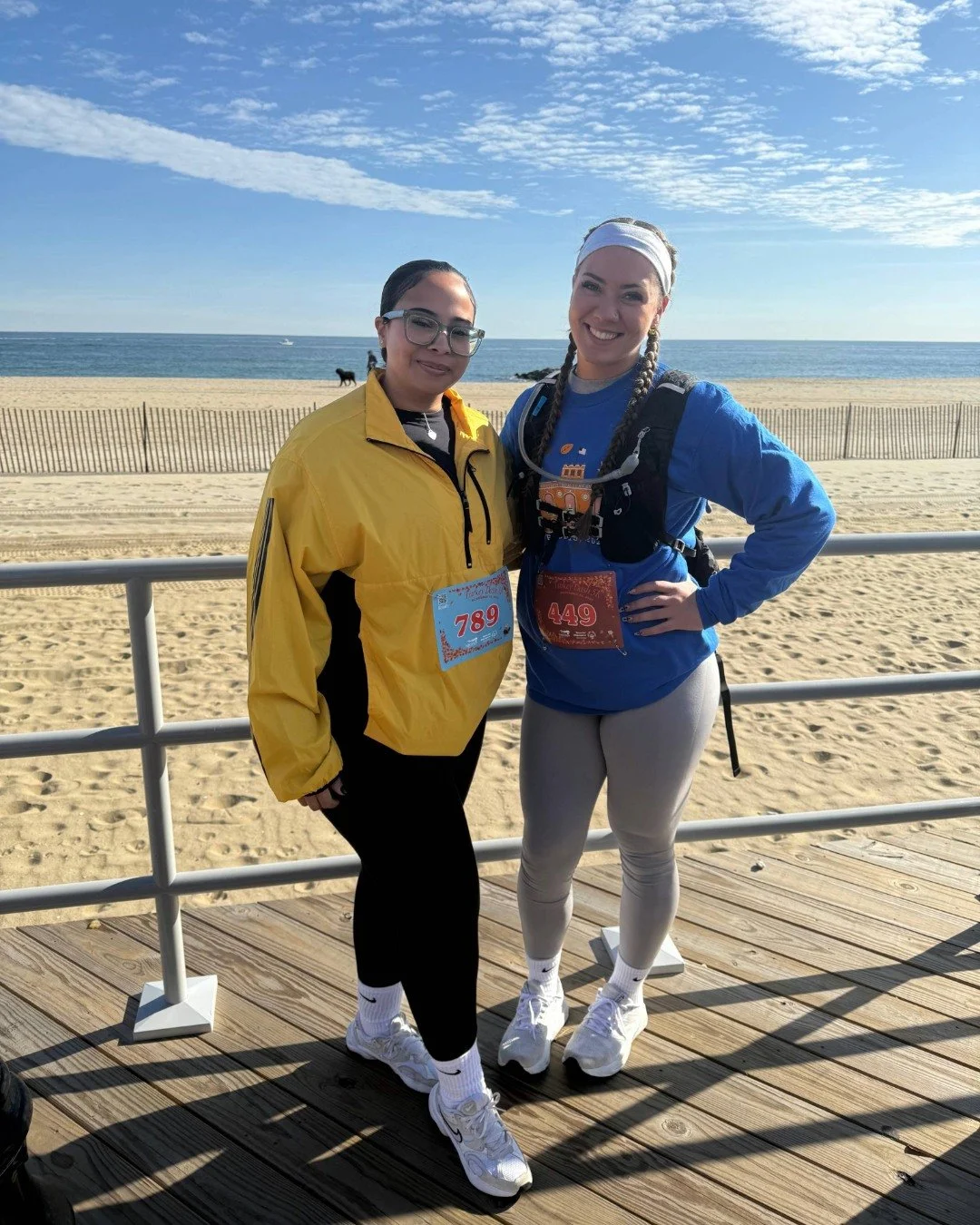 Congrats to SLG staff members Catherine and Jomari for taking on the 5K Turkey Dash in Asbury Park! 🏃🦃 We love seeing our SLG team out in the community supporting such an amazing cause. This year&rsquo;s race helped raise awareness and support for 