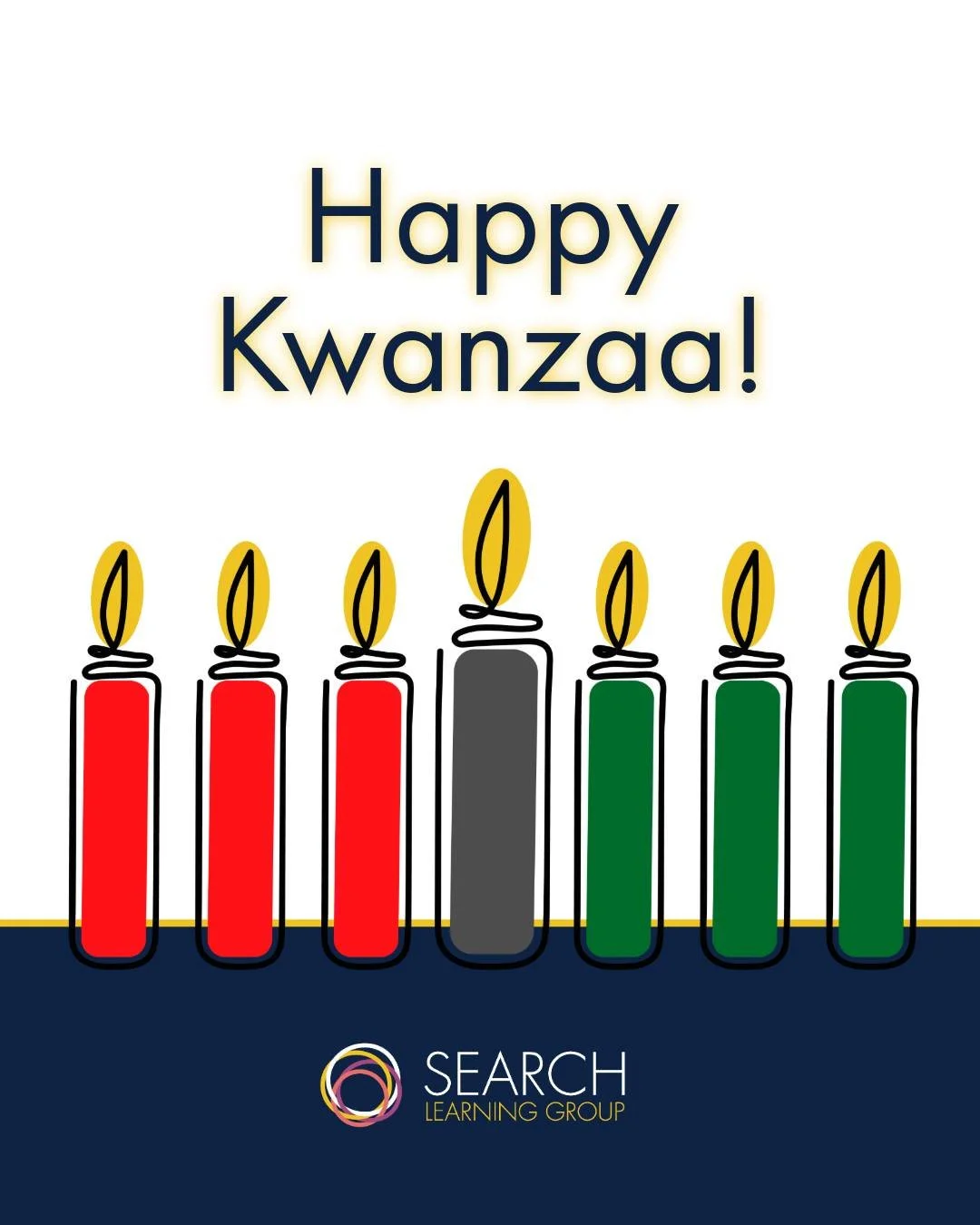 Happy Kwanzaa! We&rsquo;re wishing you a season of warmth and connection.🕯️