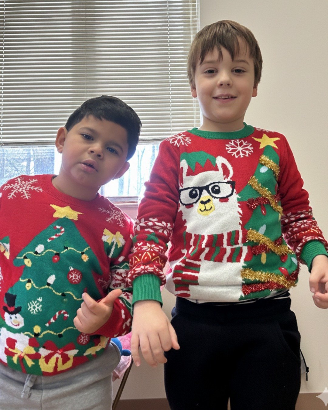 Still smiling thinking about Silly Sweater Day! 🧶 Our kiddos rocked their cozy looks, and it was such a fun way to wrap up the days before winter break. We love looking back on moments like these. ✨