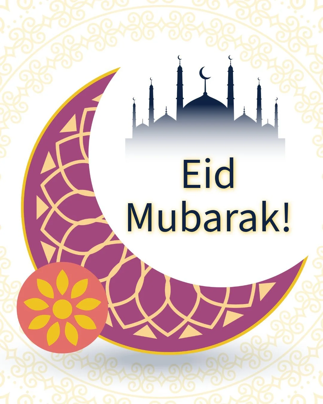 Eid Mubarak! 🌙 Sending love and warm wishes to our community for a joyful celebration!