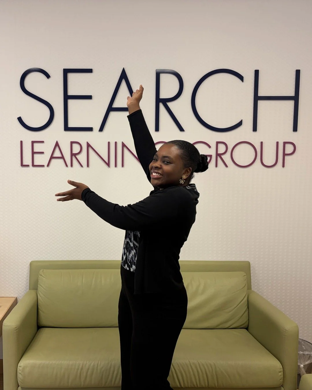 Explore Your Career Options Week gave us the chance to welcome Seton Hall University students for a day of observation and hands-on experience at SLG. 💛 Janka B. and Ashley G. (pictured here) spent time shadowing our team to get a real look at what 