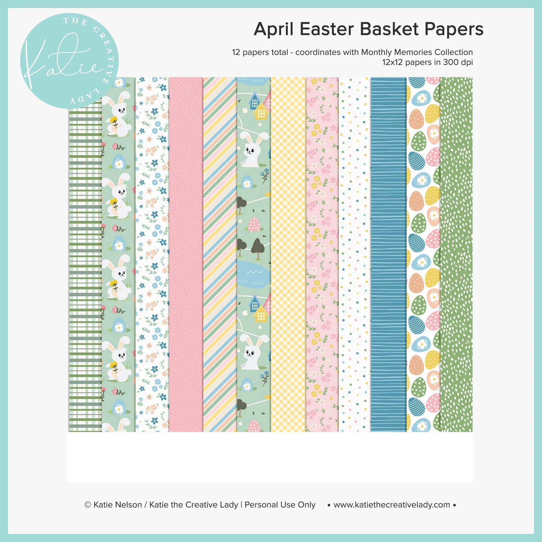 Monthly Memories - April Bits & Pieces — Katie the Creative Lady ...