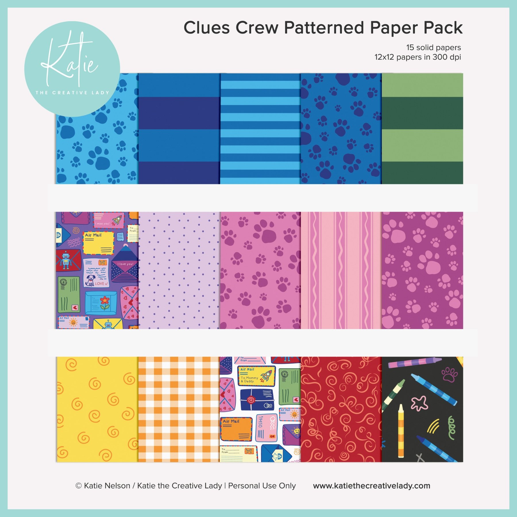 1 KTCL Clues Crew patterned papers.jpg
