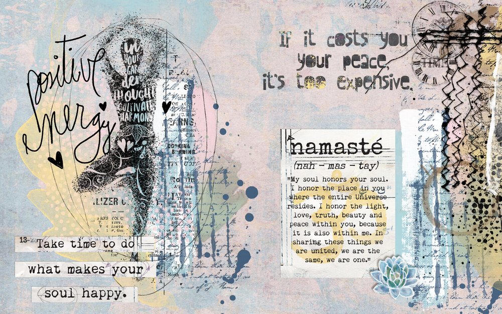 Mixed Media Art Journal Page #4 