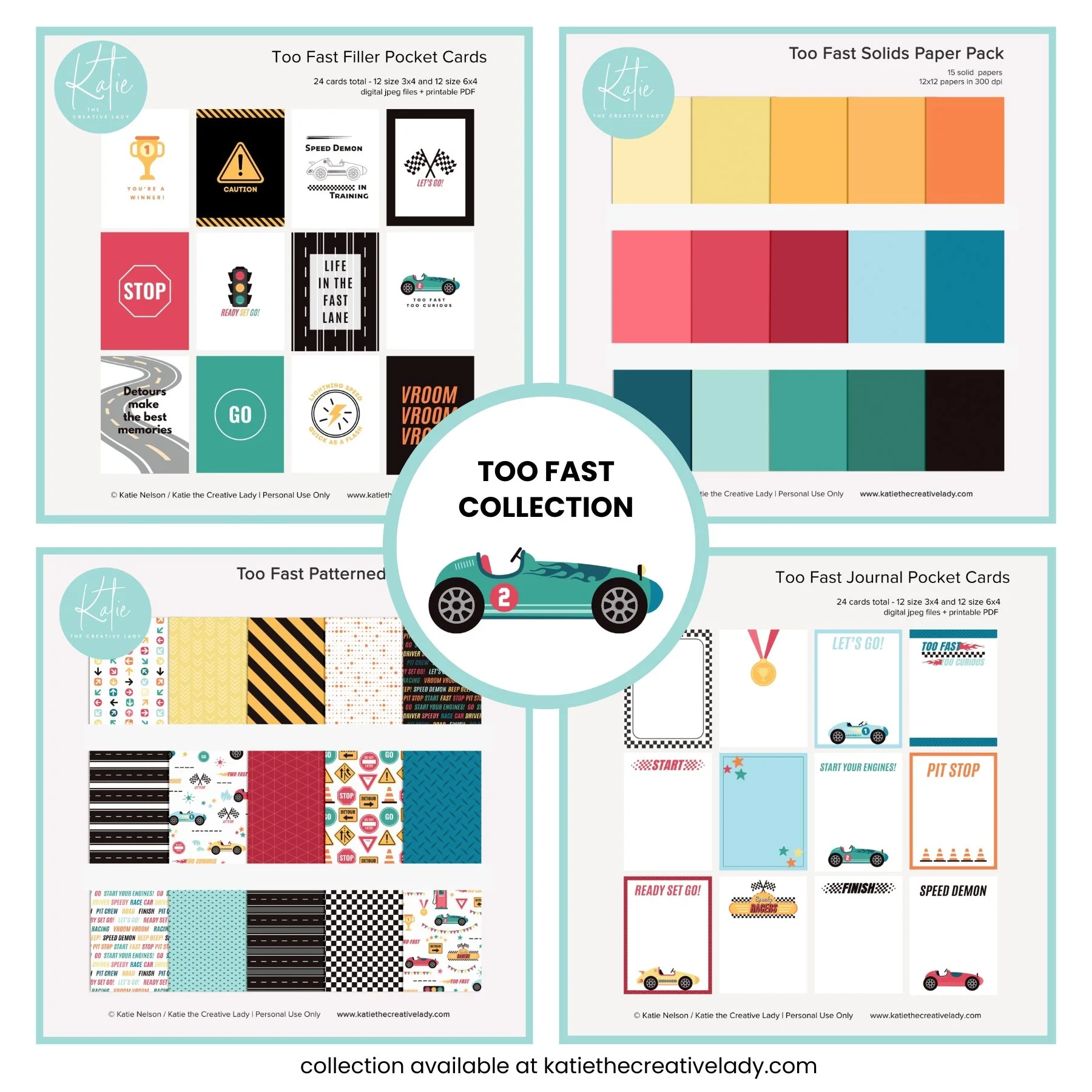 Too Fast Big Bundle | Pocket Cards + Paper Packs