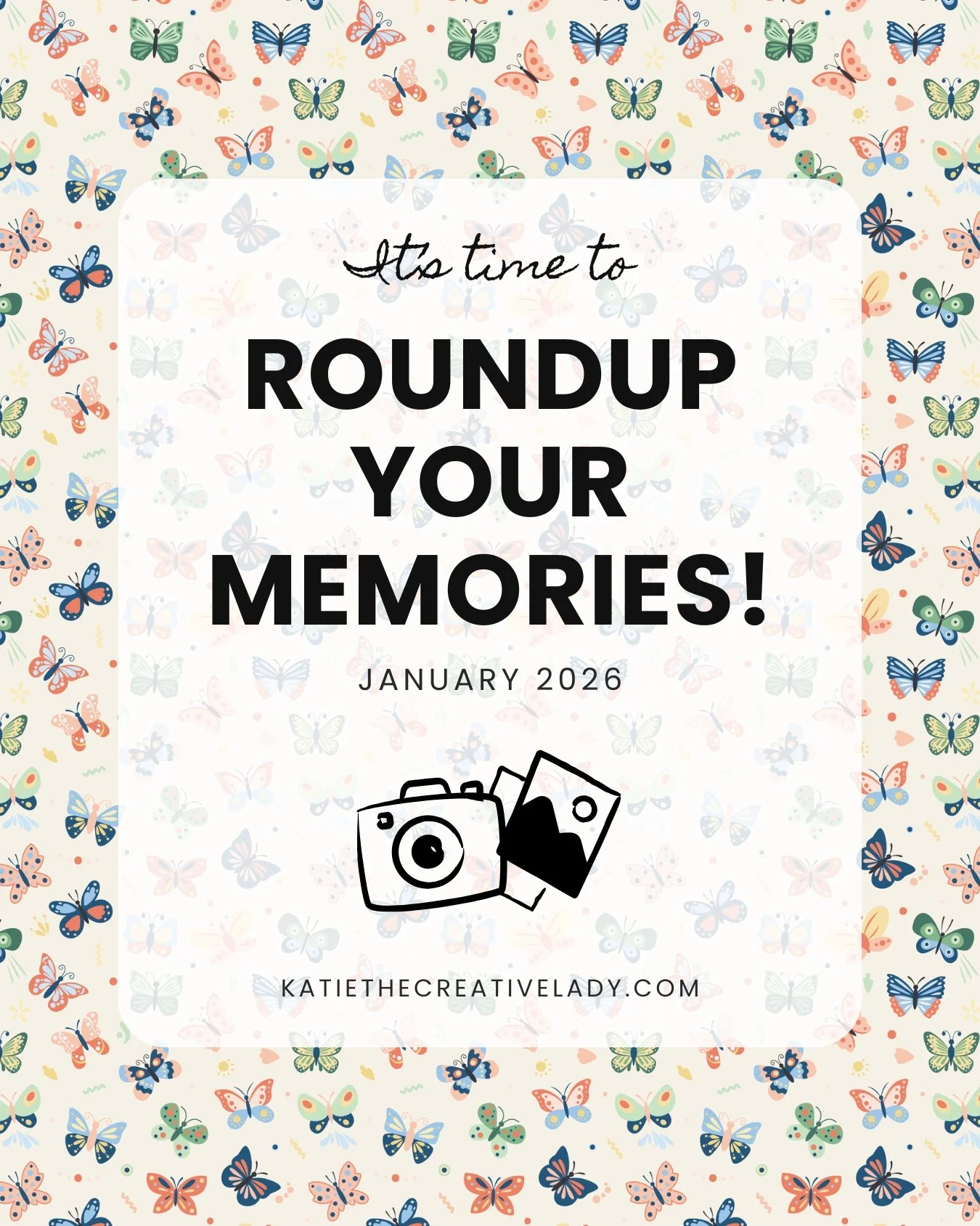 January roundup prompts to document your month