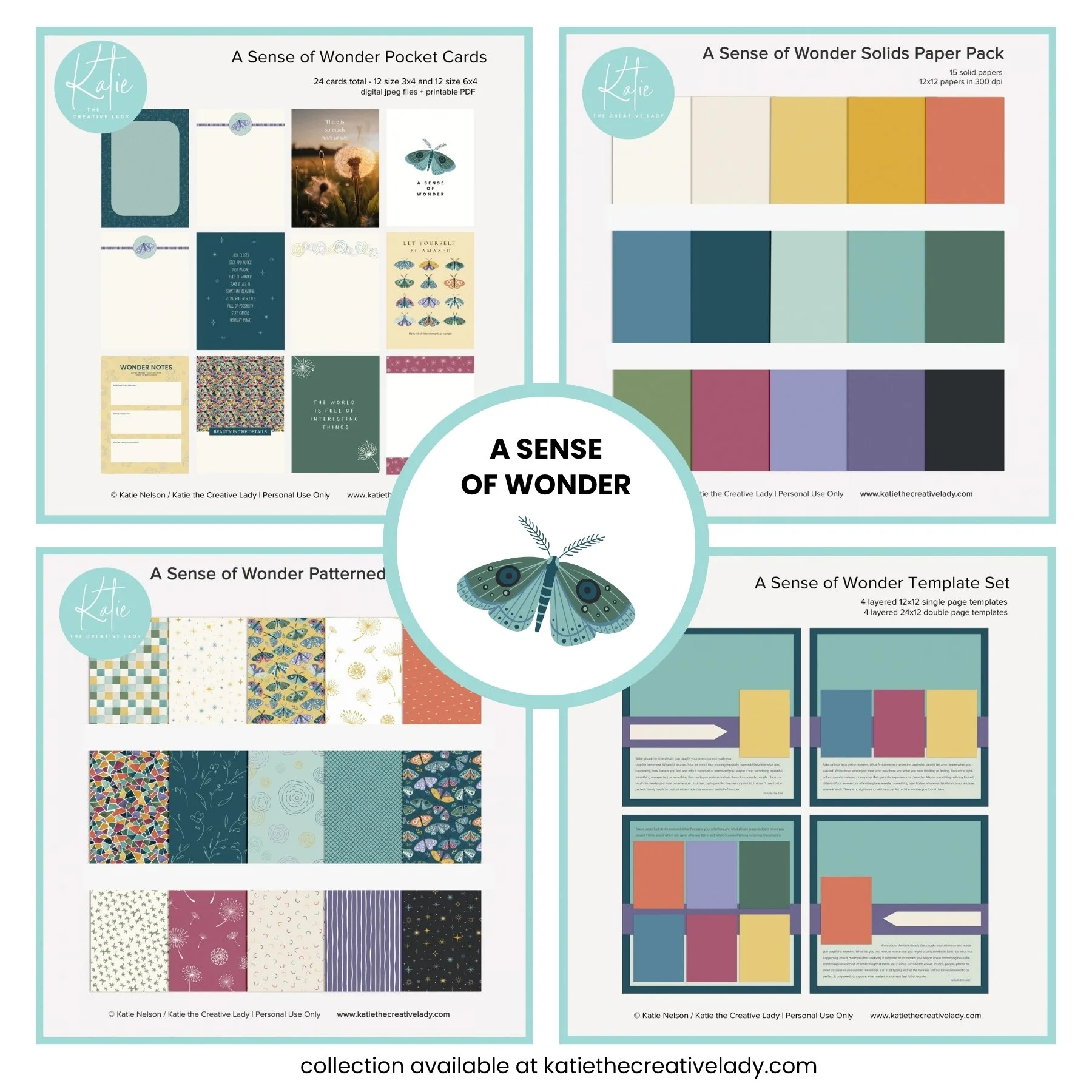 A Sense of Wonder Big Bundle | Pocket Cards + Papers + Templates