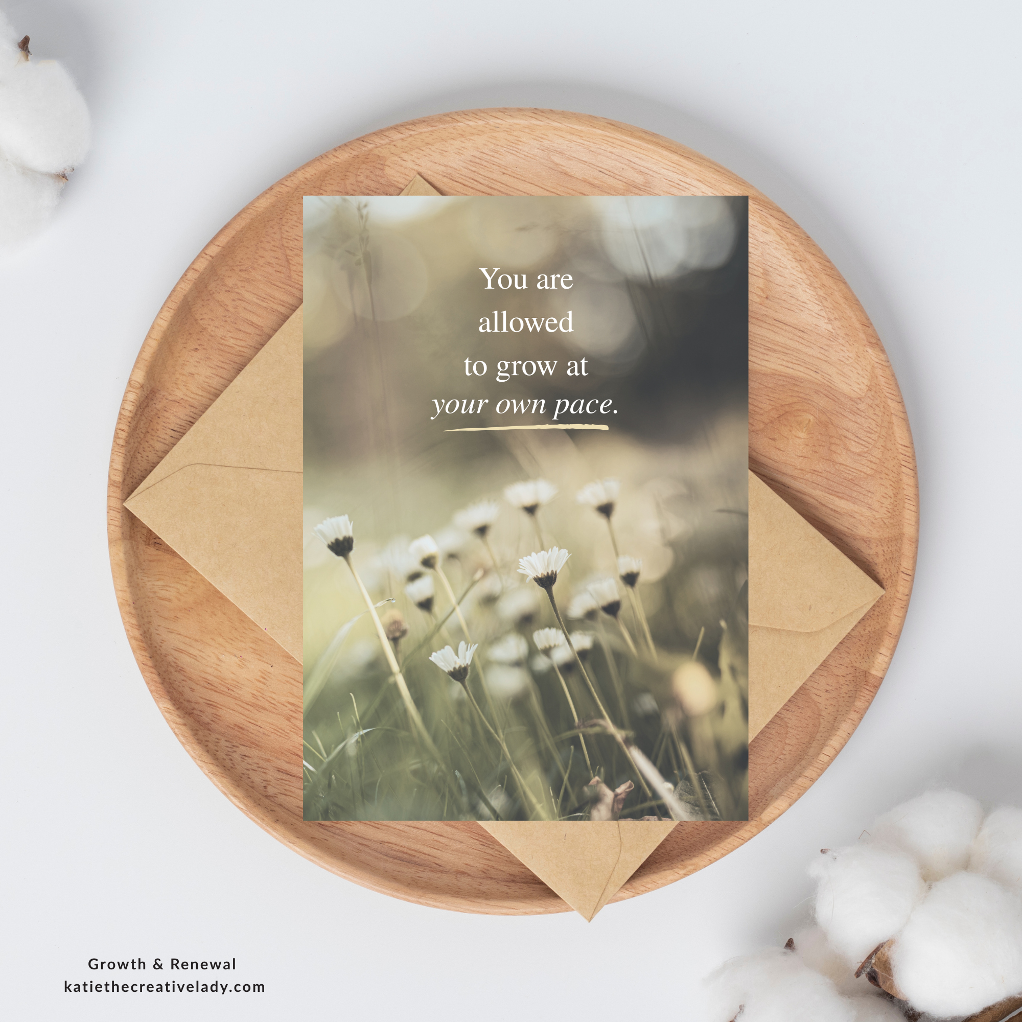 You Are Allowed to Grow at Your Own Pace