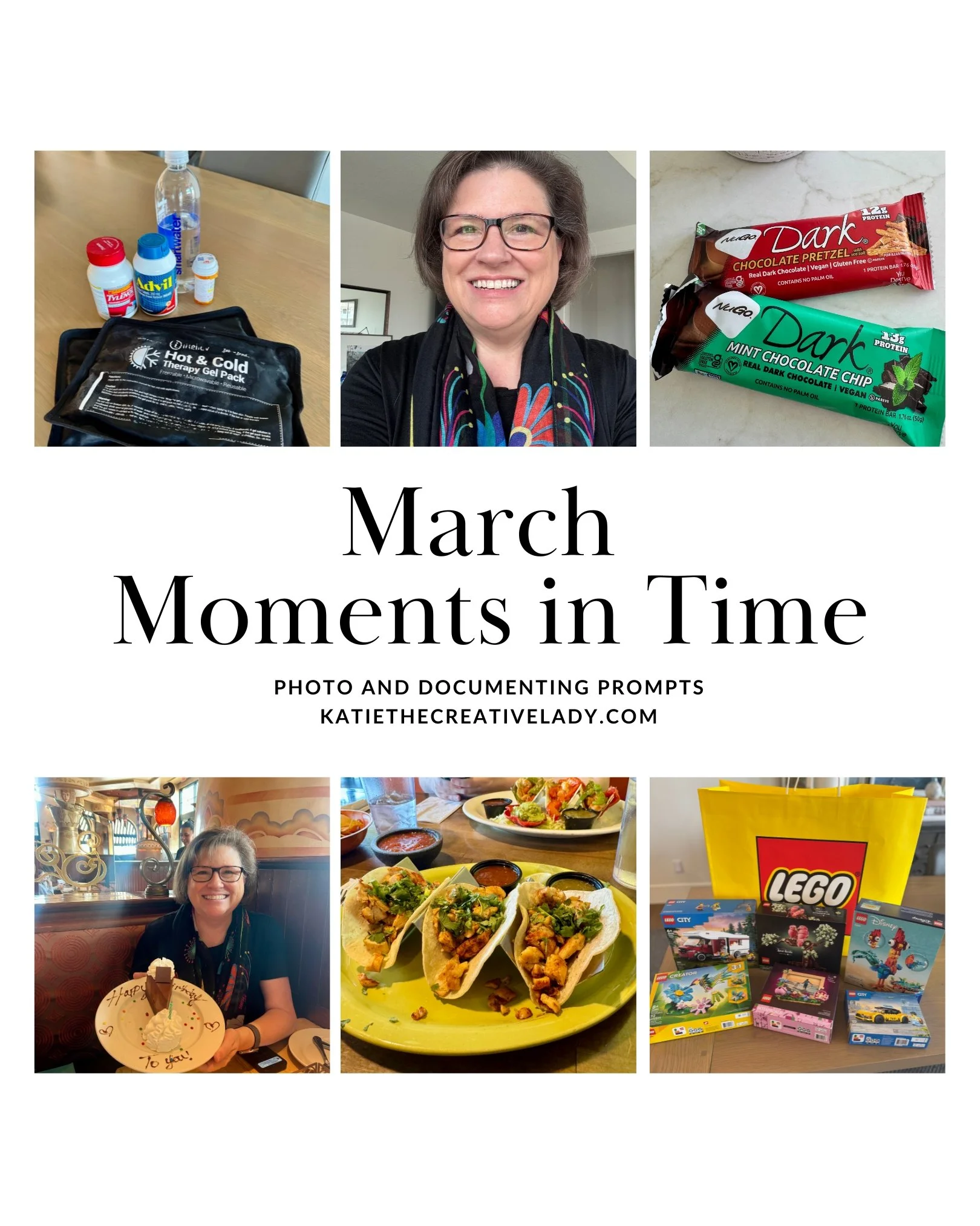 photos using the March moments in time prompts
