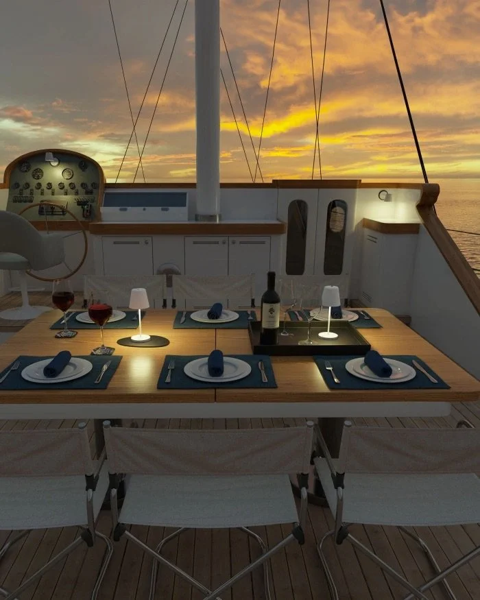 Lampe de Table à Accu PORTOFINO