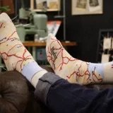 Chaussettes carte normandie KIPLAY