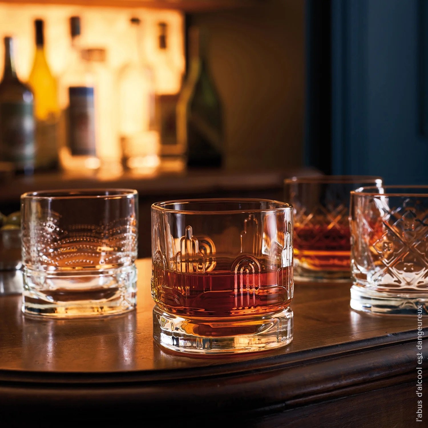 Set de 4 verres à whisky DANDY