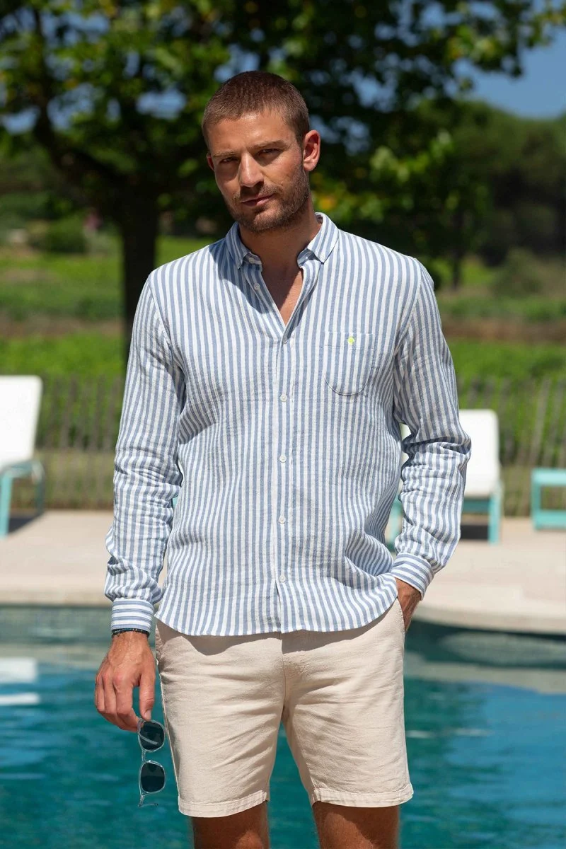 Chemise en gaze de coton