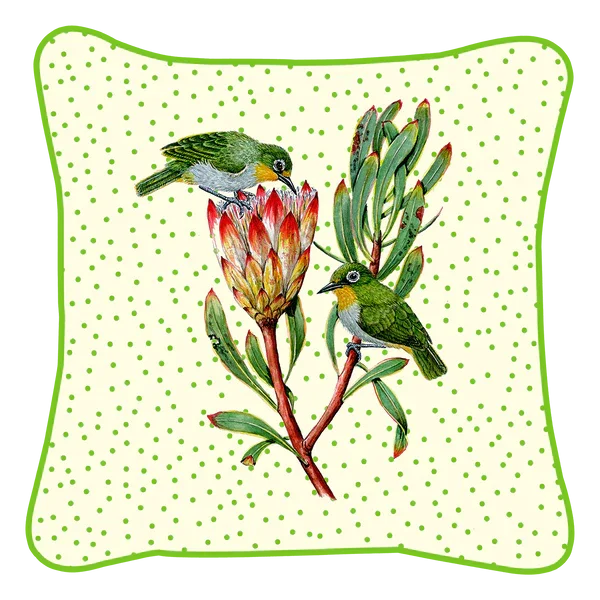 GreenDotsBirds_coussin.webp