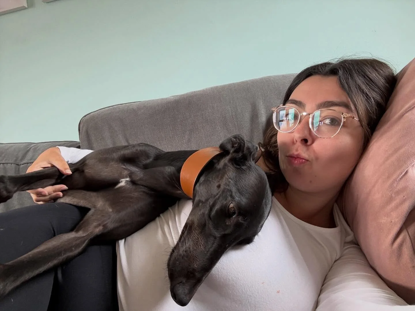week 40 of 2025 
 
1. Cuddles with my girl 
2. Hope they&rsquo;re comfy taking up the whole sofa 🤦🏻&zwj;♀️
3. He&rsquo;s so bloody weird 
4. Not been feeling well at the beginning of the week, I&rsquo;ve been getting lots of cuddles&hellip; 
5. &he