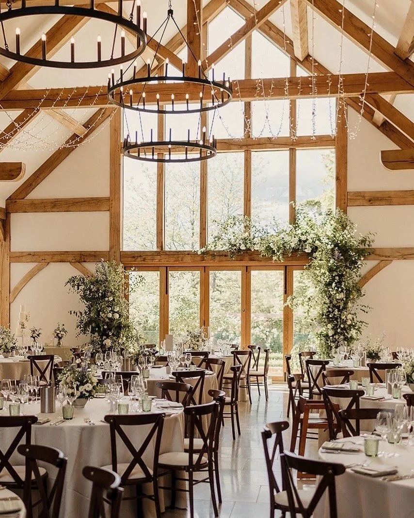 Bringing soft summer garden greens and goodness inside to backdrop the most special of days for G &amp; J, two years ago today at @greentreesestate a local venue I adore and am so grateful to be a preferred supplier 🌿
⠀⠀⠀⠀⠀⠀⠀⠀⠀
With a design concept