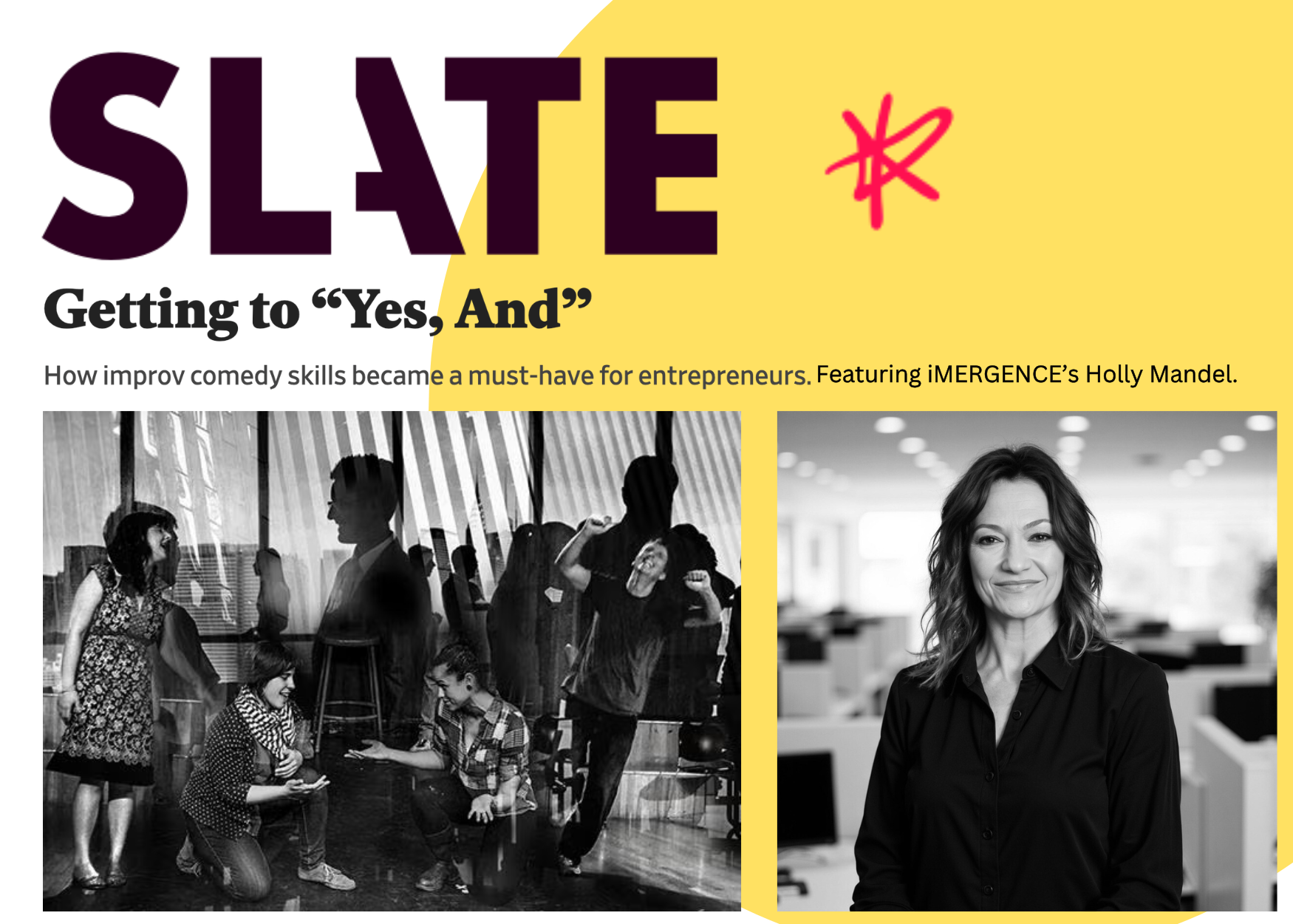 SLATE Feature: How to Succeed in Business — Hone Your Improv Comedy Skills