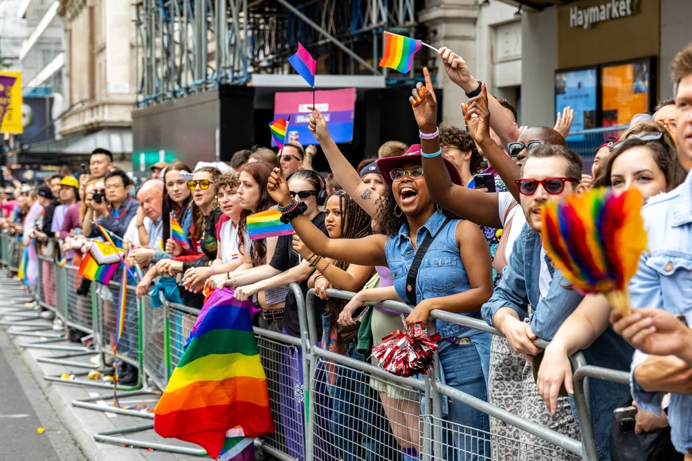  Crowd at Pride in London 2025. (Marina Black Media) 